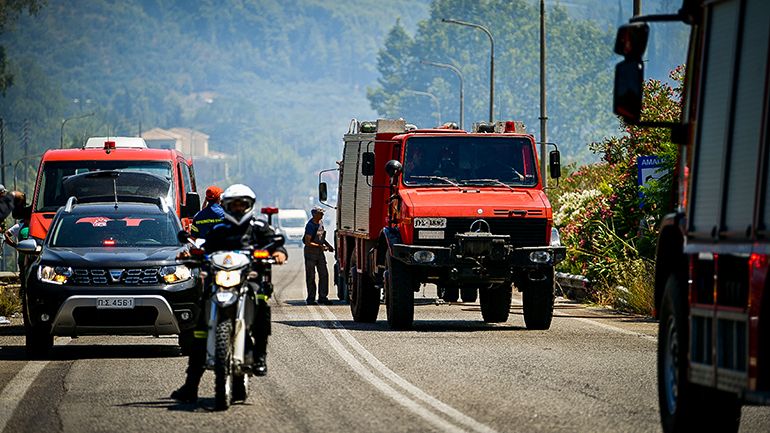 Συνολικά 41 δασικές πυρκαγιές εκδηλώθηκαν το τελευταίο 24ωρο – Βελτιωμένη η εικόνα στα περισσότερα μέτωπα